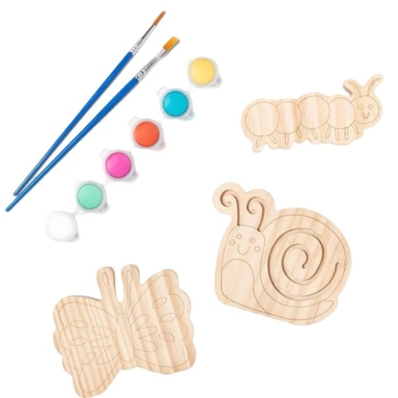 Get Creative with the Mondo LLAMA Paint Your Own Wood Spring Friends Kit! (New) - Picture 5 of 6